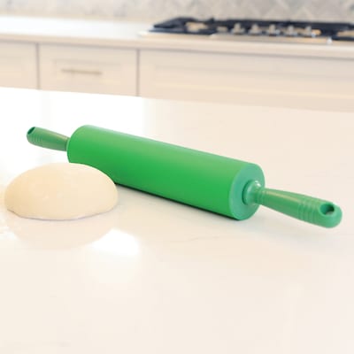 Better Houseware Silicone Rolling Pin, Green (BTH615G)