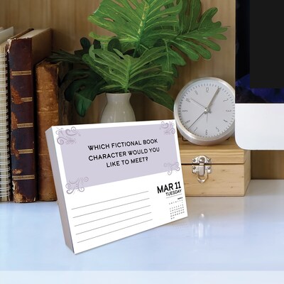 2025 Willow Creek One Question A Day 6.2" x 5.4" Day-to-Day Calendar (46739)