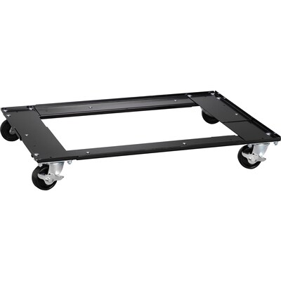 Lorell Commercial Cabinet Dolly, 24D x 42W x 4H, Black (LLR59708)