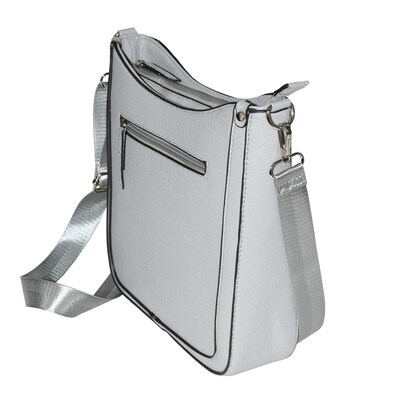 Nicci Cross-Body Bag, Grey (NH02-GRY)