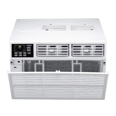 Whirlpool 230-Volt 18,000 BTU Window Air Conditioner with Remote, White (WHHW182BW)