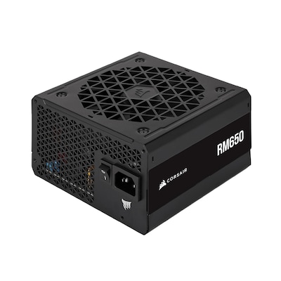 Corsair RM Series 650W 80 PLUS Gold Plug-in Module Power Supply, Black (CP-9020280-NA)
