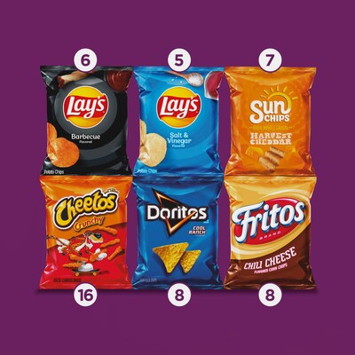Frito Lay Flavor Mix Variety Pack, 50 oz., 50/Pack (220-02671)