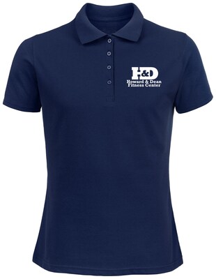 Custom Screen Printed Ladies 50/50 Polo Shirt