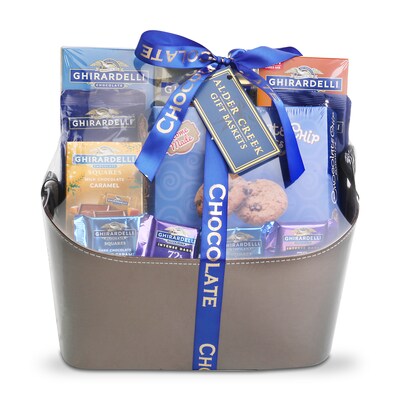 Alder Creek Gift Baskets Ghirardelli Chocolate Corporate Gift Basket (FG04545)