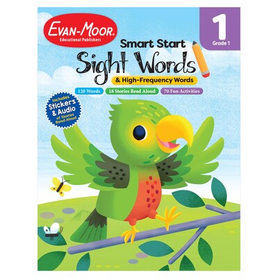 Evan-Moor Smart Start Acvitity Book Basic Skills Bundle, Grade 1 Workbook, 3 Books/Set (EMC6273)