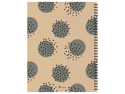 2023-2024 TF Publishing Dotted Circles 9" x 11" Academic Weekly & Monthly Planner, Paperboard Cover, Multicolor (AY24-9704)