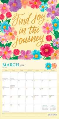 2026 BrownTrout Bonnie Marcus 12" x 12" Monthly Wall Calendar (9798330701568)