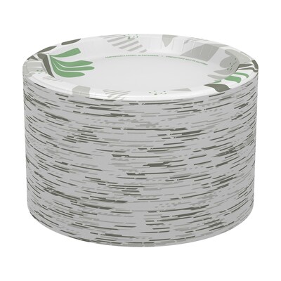 Dixie Ultra Pathways 10" Paper Plates, Multicolor, 125/Pack (SXP10PATH)