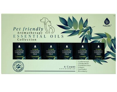 Pursonic Pet Friendly Aromatherapy Essential Oils Collection