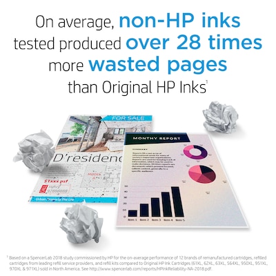 HP 65XL Black High Yield Ink Cartridge (N9K04AN#140)