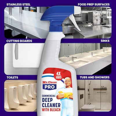 Mr. Clean PRO Commercial Deep Cleaner with Bleach Spray, 32 oz. (24799)