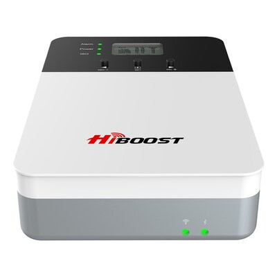 HiBoost 10K Plus Cell Phone Signal Booster, White (F15GI5SBTW)
