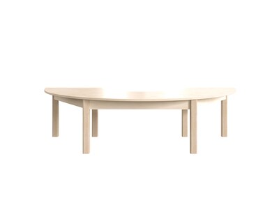 Flash Furniture Bright Beginnings Hercules 59" Semi-Circle Table, Beech (MK-ME088013-GG)