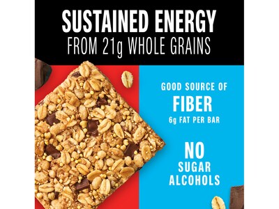 KIND Healthy Grains Gluten Free Dark Chocolate Chunk Energy Bar, 1.4 oz., 10 Bars/Box (67074)