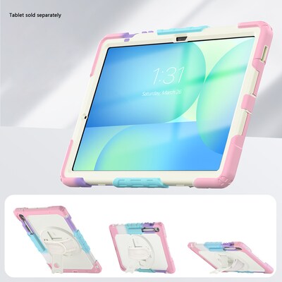 SaharaCase Raider Series TPU 13.1" Heavy Duty Case with Hand Strap for S10 FE+, Sunset Sorbet (TB00471)