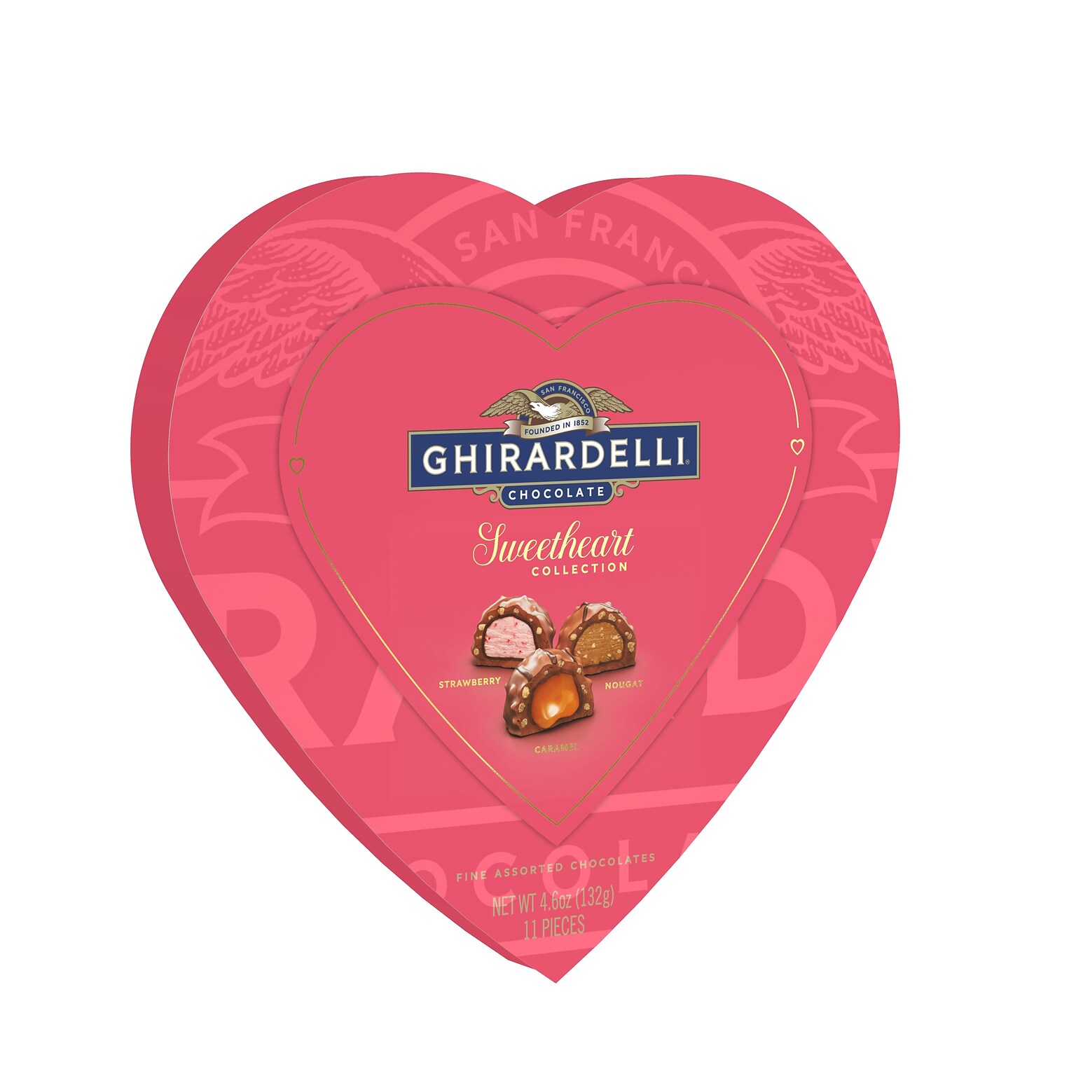 Ghirardelli Sweetheart Collection Assorted Milk Chocolate Truffles, 4.6 oz (10005528)