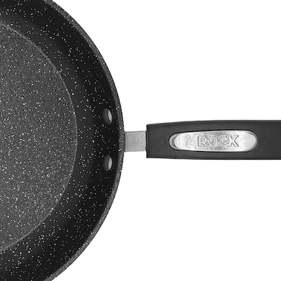 THE ROCK by Starfrit Terra Aluminum 10" Frying Pan, Black (060305-004-0000)