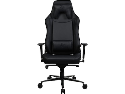 Arozzi Vernazza Faux Leather Ergonomic Rocker Gaming Chair, Pure Black (VERNAZZA-XL-SPU-PBK)