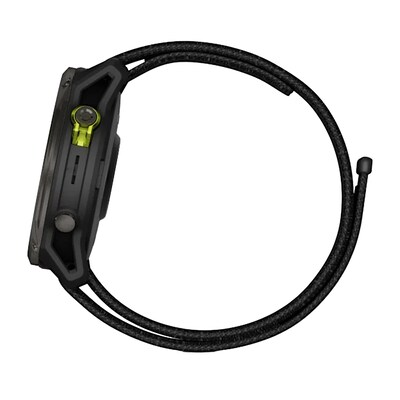 Garmin Enduro 3 Multisport Solar GPS Smartwatch, Carbon Gray Titanium Bezel with Black UltraFit Nylon Strap (010-02751-00)