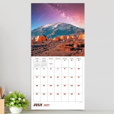 2027 TF Publishing Mountains 12" x 12" Monthly Wall Calendar (27-1017)