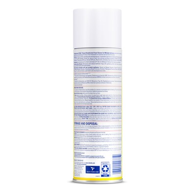 Lysol Professional Foam Cleaner Disinfectant, Fresh Clean Scent, 24 oz. (3624102775)