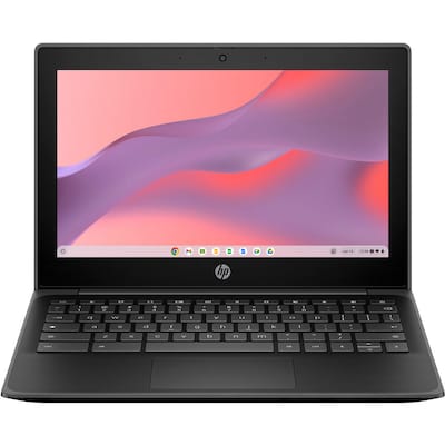 HP Fortis 11 G10 11.6 Touch-Screen Chromebook, Intel Celeron N100, 3.4 GHz, 4GB RAM, eMMC 32GB, ChromeOS, Jack Black