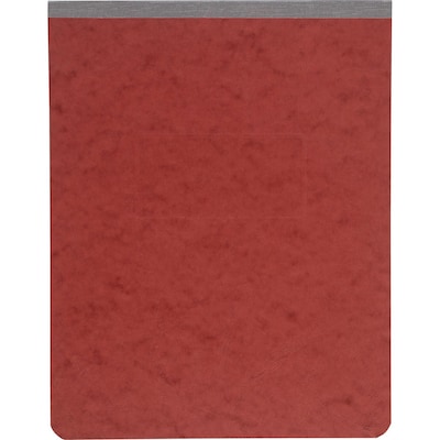 ACCO Presstex 3-Prong Report Cover, Letter SIze, Brick Red (17048)