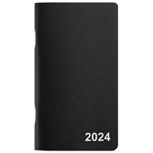 2024 Staples 3 x 6 Weekly & Monthly Planner, Black (ST12937-24)