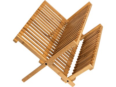 Honey-Can-Do Bamboo Dish Rack, Brown (KCH-07640)