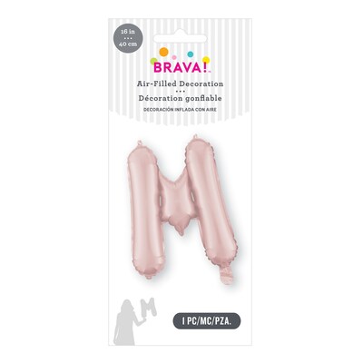 Party City (Air-Filled) 16 M Foil Balloon, Dusty Rose (AM 1 100080-92)