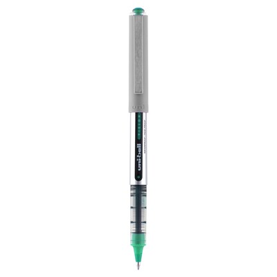 uni-ball Vision Rollerball Pens, Fine Point, 0.7mm, Green Ink (60386)