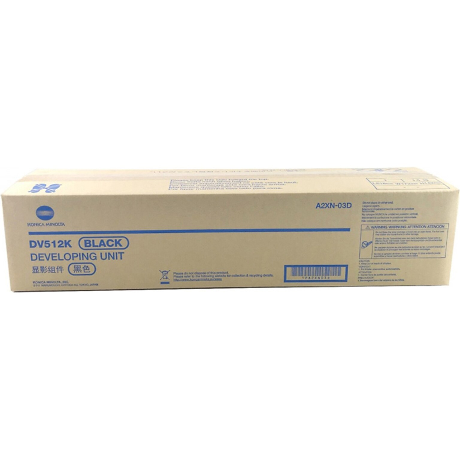Konica Minolta DV512K Black Standard Yield Developing Unit (A2XN03D)