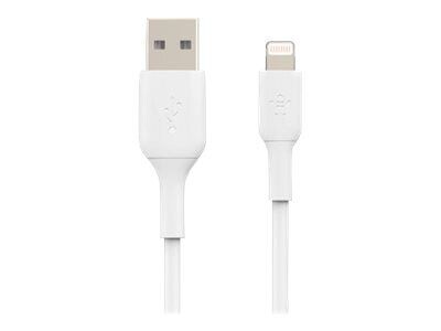 Belkin BOOST CHARGE 0.5' Lightning to USB A Cable, White (CAA001BT0MWH)