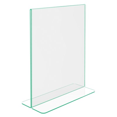 Deflecto Superior Image Document Holder, 8 1/2 x 11, Vertical, Table Top, Clear Acrylic (DEF599179