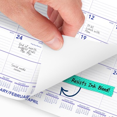 2027 AT-A-GLANCE 22 x 29 Two-Month Wall Calendar, White/Purple (PM9-28-27)