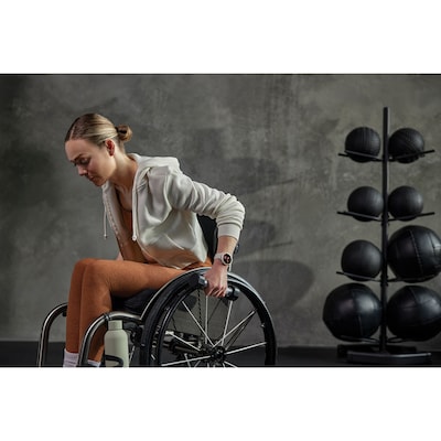 Garmin vívoactive 5 Smartwatch, GPS, 42.2mm, Navy Silicone Band (010-02862-12)