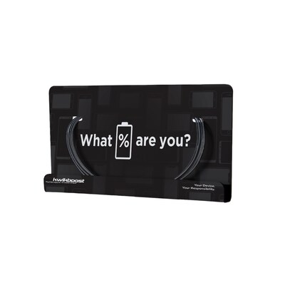 KwikBoost Deluxe Courtesy Wall Mounted Charging Station (KB99033)