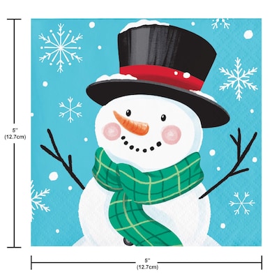 Say Hooray! Frosty Friends Tableware Kit, Multicolored, 49/Pack (DTC9390E2A)