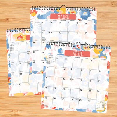 2027 Willow Creek Meadow Flowers 12" x 12" Monthly Wall Calendar, Assorted Colors (65624)