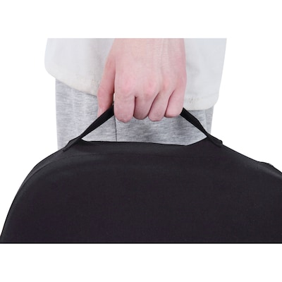 Lorell Foam Butterfly-Shaped Seat Cushion, Black (LLR18307)