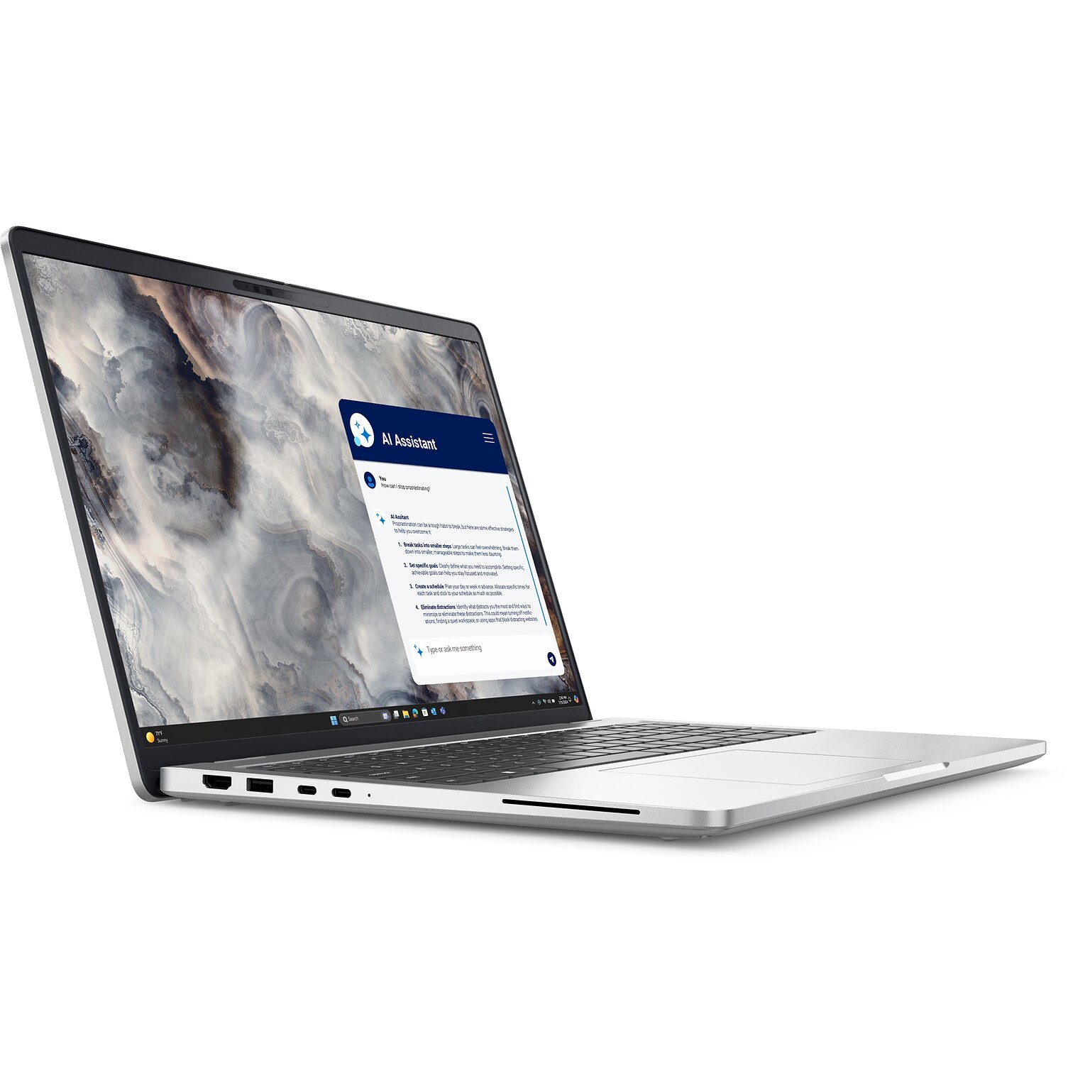 Dell Pro 16 Plus 16 LCD AI Laptop, AMD Ryzen 7 Pro, 16GB RAM, 512GB SSD, Backlit Keyboard, 8.5 hours + Battery, Windows 11 Pro