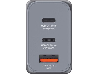 Verbatim 65W Wall Charger, Gray (32201)