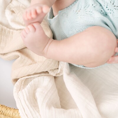 Crane Baby Cove Swaddle Set, 3-Piece, Beach Life (BC-160SWS-1)