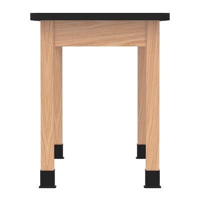 Diversified Woodcrafts School Classroom Rectangular Science Lab Table, 54 x 24, Oak (C720LBBK30N)