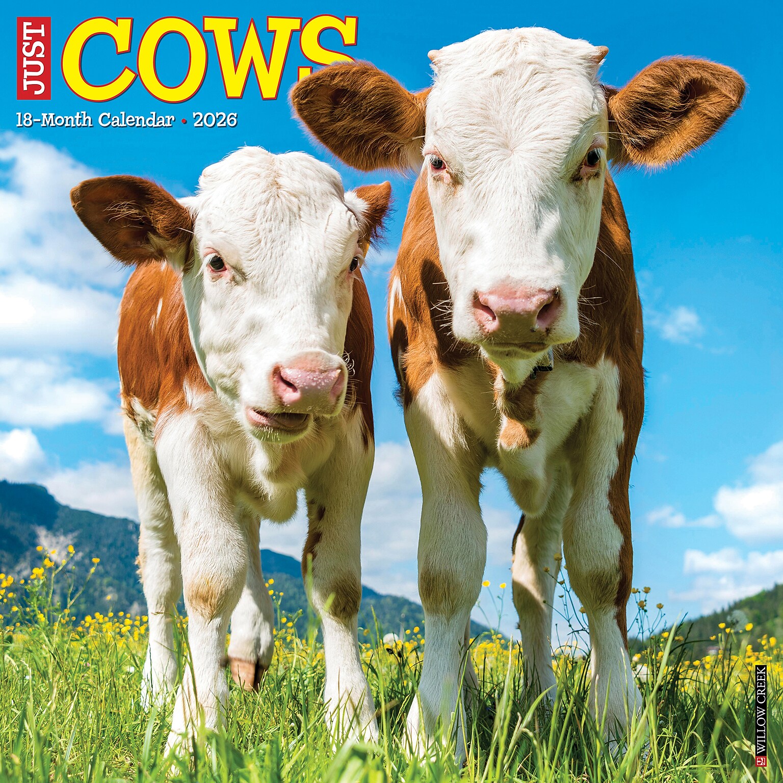 2026 Willow Creek Cows 12 x 12 Monthly Wall Calendar (50903)