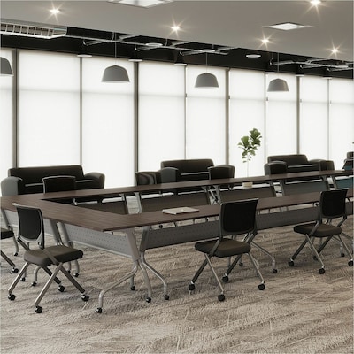 Lorell Relevance 60" W x 30" D Table Top, Laminate, Espresso (LLR18231)