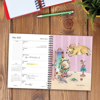 2025 Willow Creek Dogs by Gary Patterson 8.5" x 6.5" Yearly Personal Organizer Cover (47262)