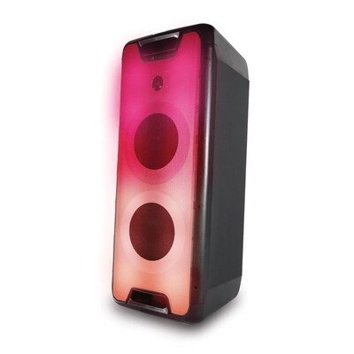 Gemini Bluetooth 1000W LED Party Speaker, USB/FM Radio, Black (GLS-880)