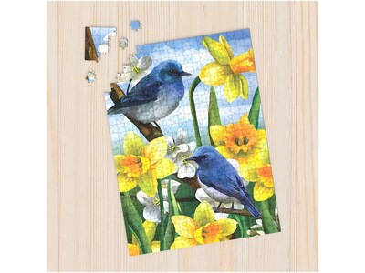 Willow Creek Mountain Bluebirds 1000-Piece Jigsaw Puzzle (49489)